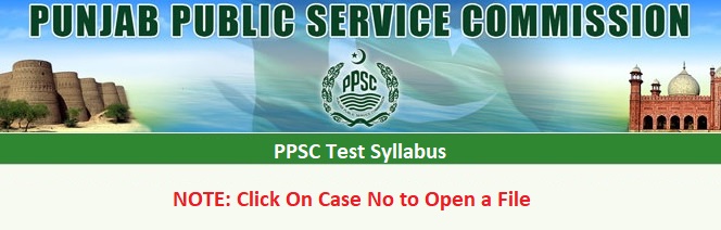 PPSC Test Syllabus 2024 All Jobs