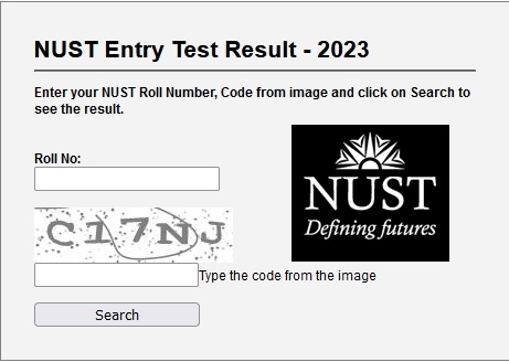 NUST Entry Test Result 2024 NET 1, NET 2, NET 3 