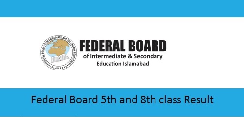 Federal Board 5th Class Result 2024