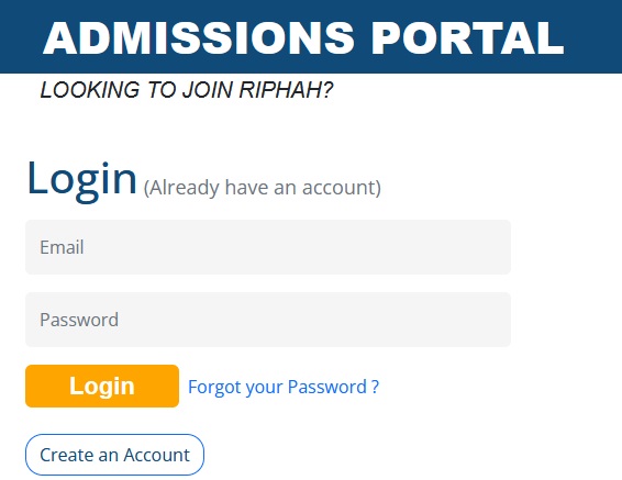 Riphah International University Admission 2024 Apply Online 